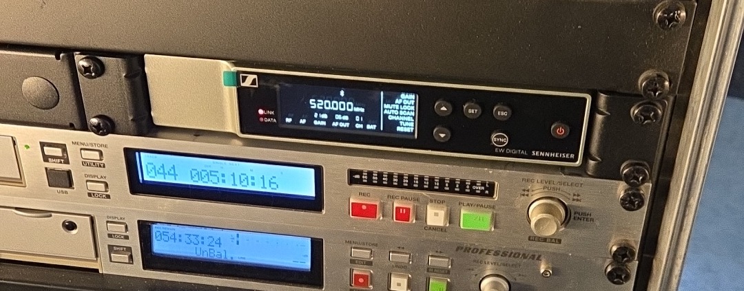 Nieuwe ontvanger en zender voor microfoon